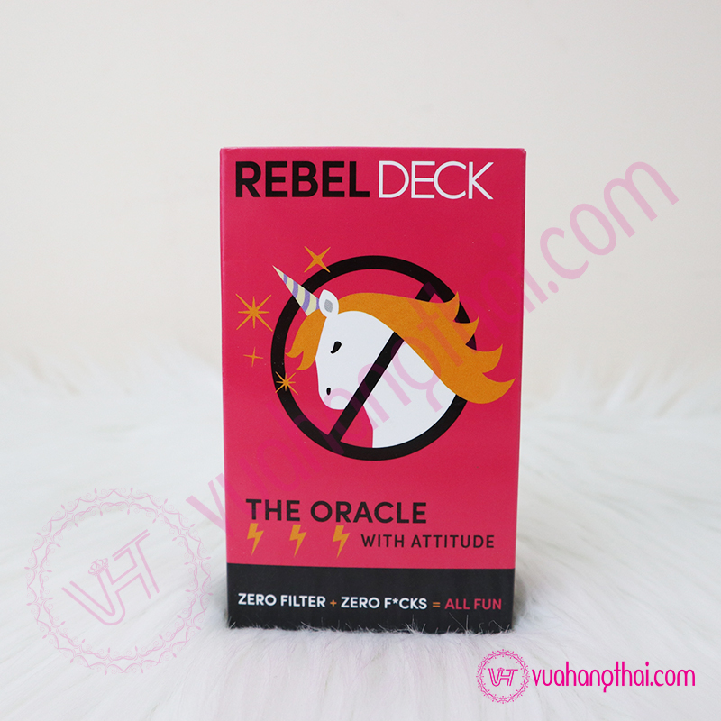 Bộ bài bói oracle rebel deck cao cấp
