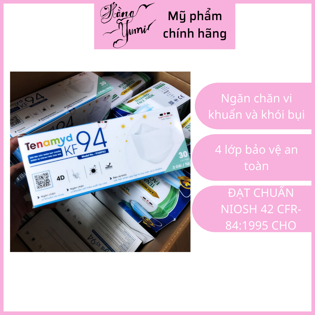 Khẩu trang KF94 Tenamyd 4 lớp - Hàng chính hãng