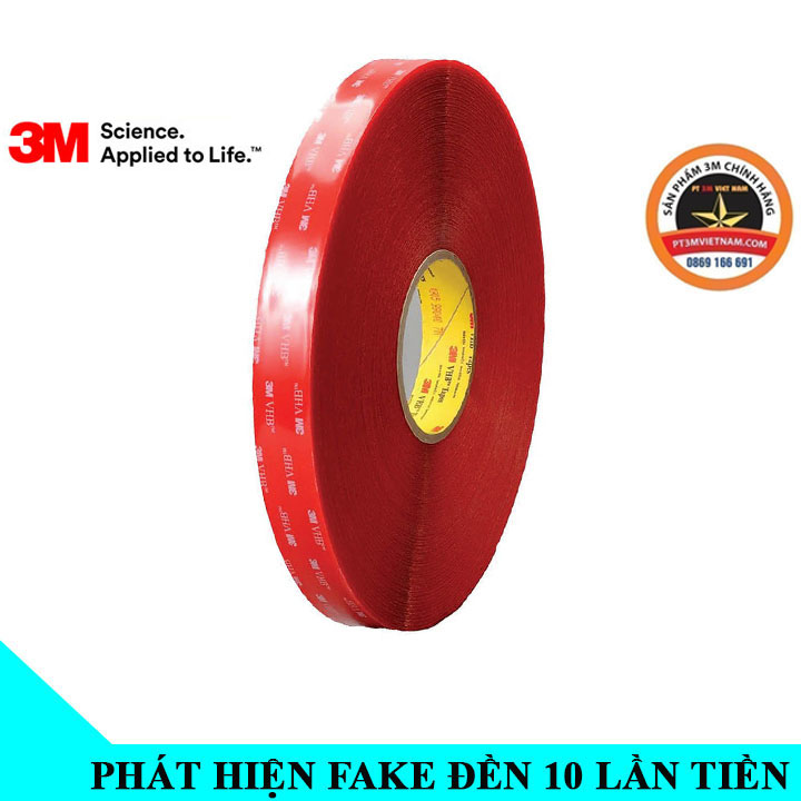 Băng keo cường lực trong suôt VHB 3M 4905