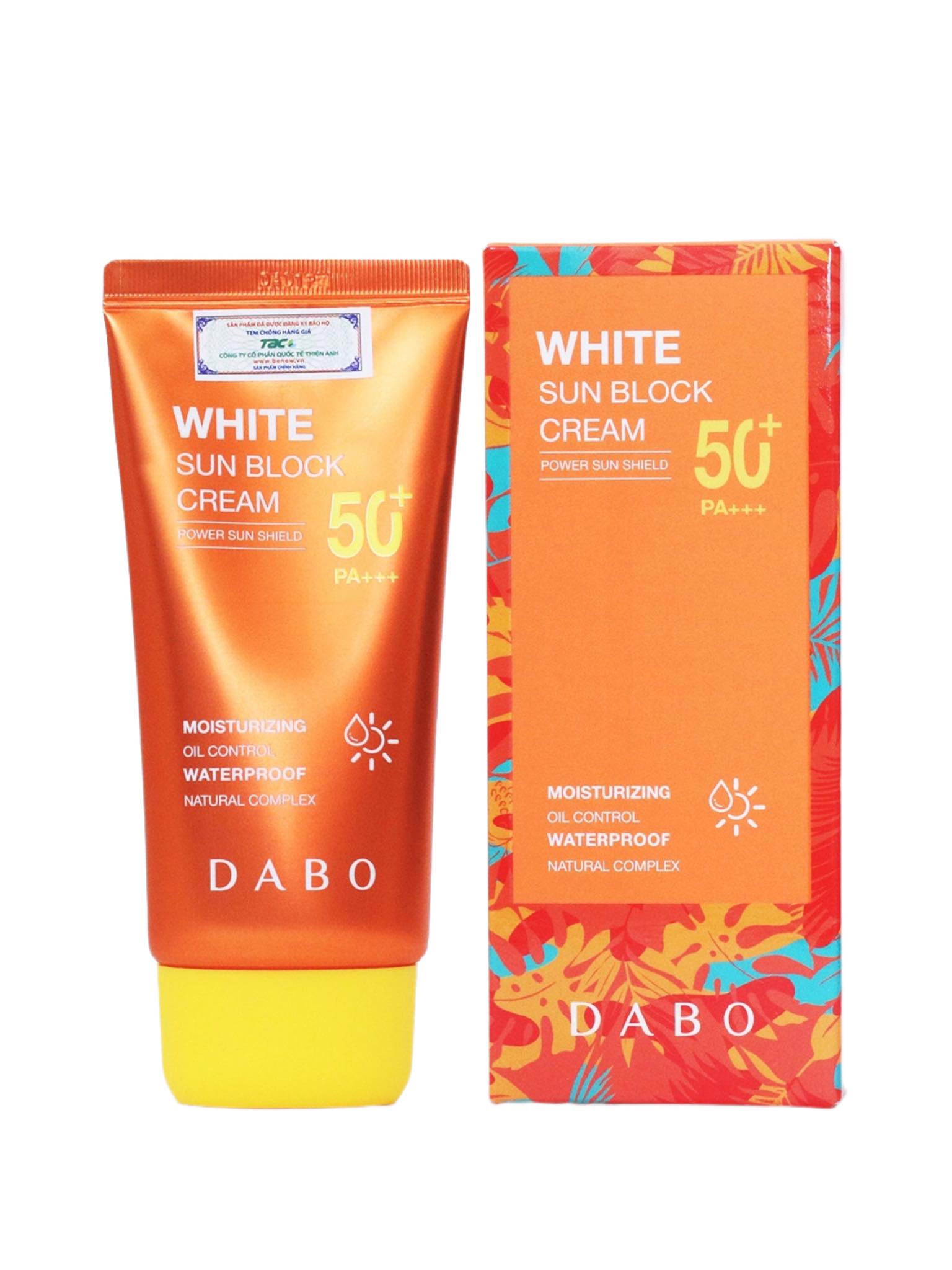 [HCM]Kem chống nắng Hàn Quốc cao cấp Dabo White Sunblock Cream 70ml ( mẫu mới )