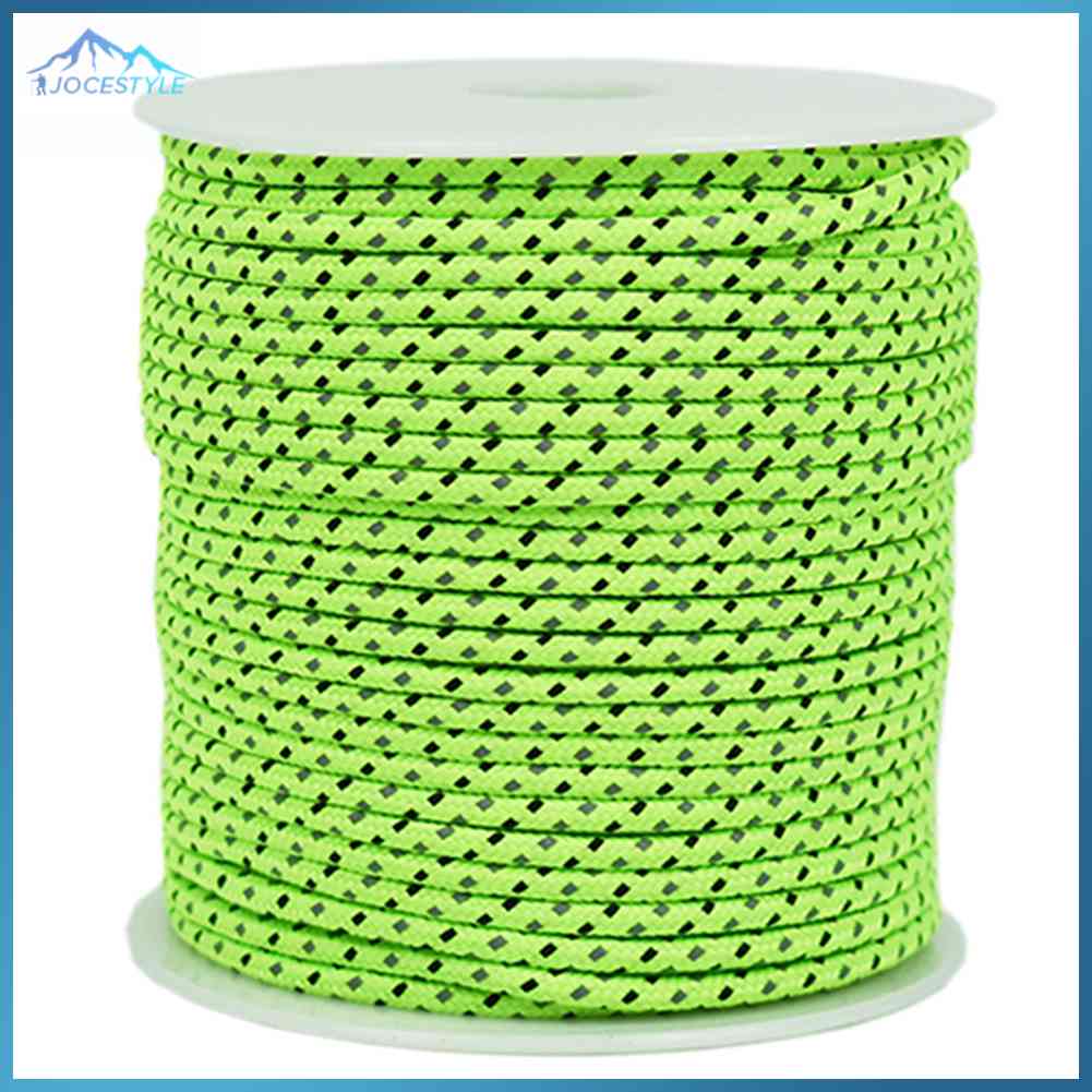 Paracord sinh tồn 20m dây dù cắm trại phản quang 4mm dây buộc dây