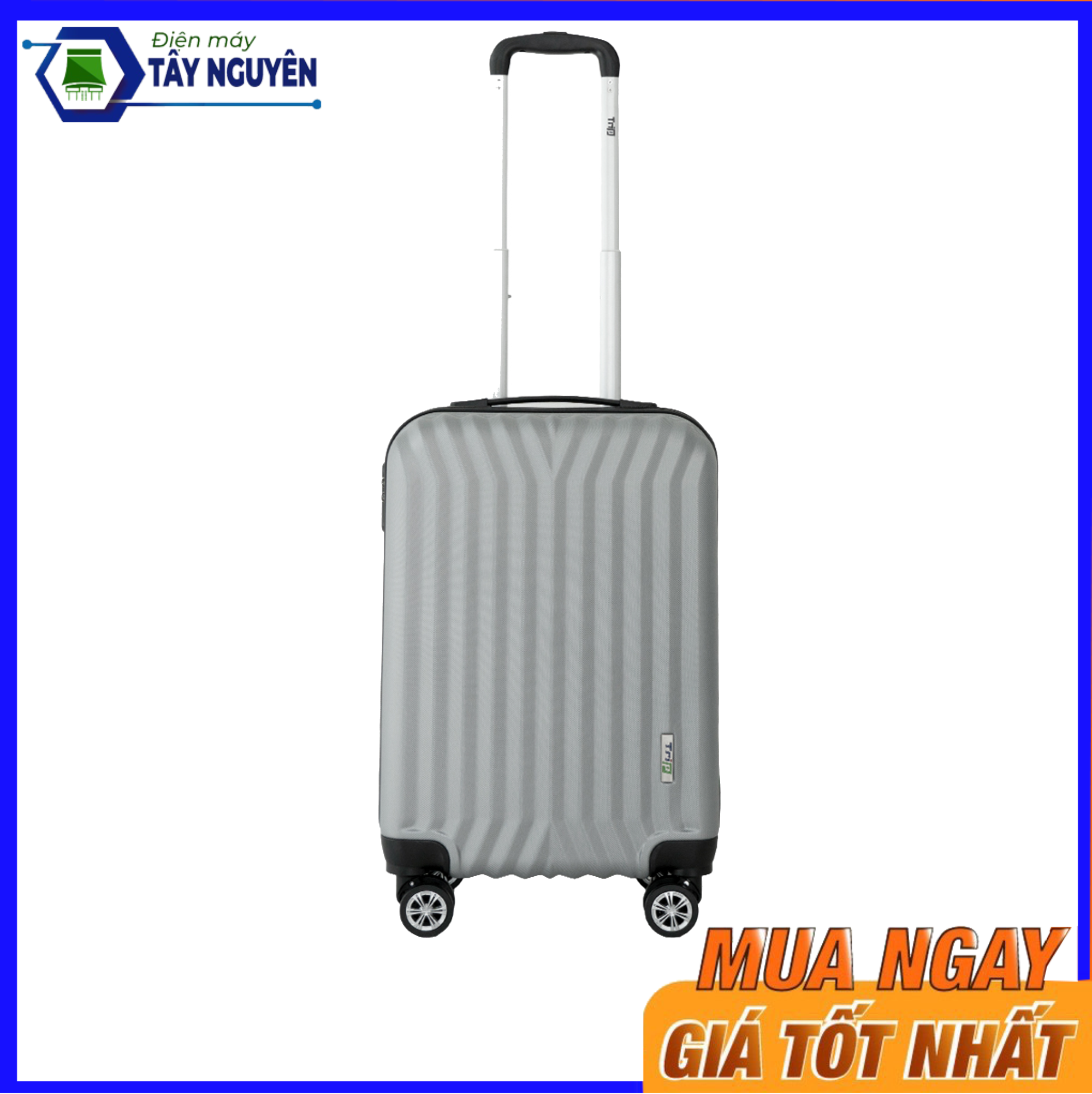 Vali du lịch cao cấp trip p11 bền chắc - màu bạc -