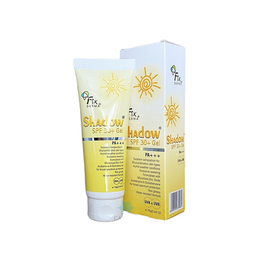 Gel chống nắng Fixderma Shadow SPF 30+ Gel (75g)