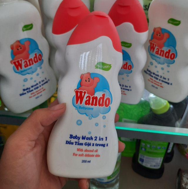 Sữa tắm mẹ và bé wando