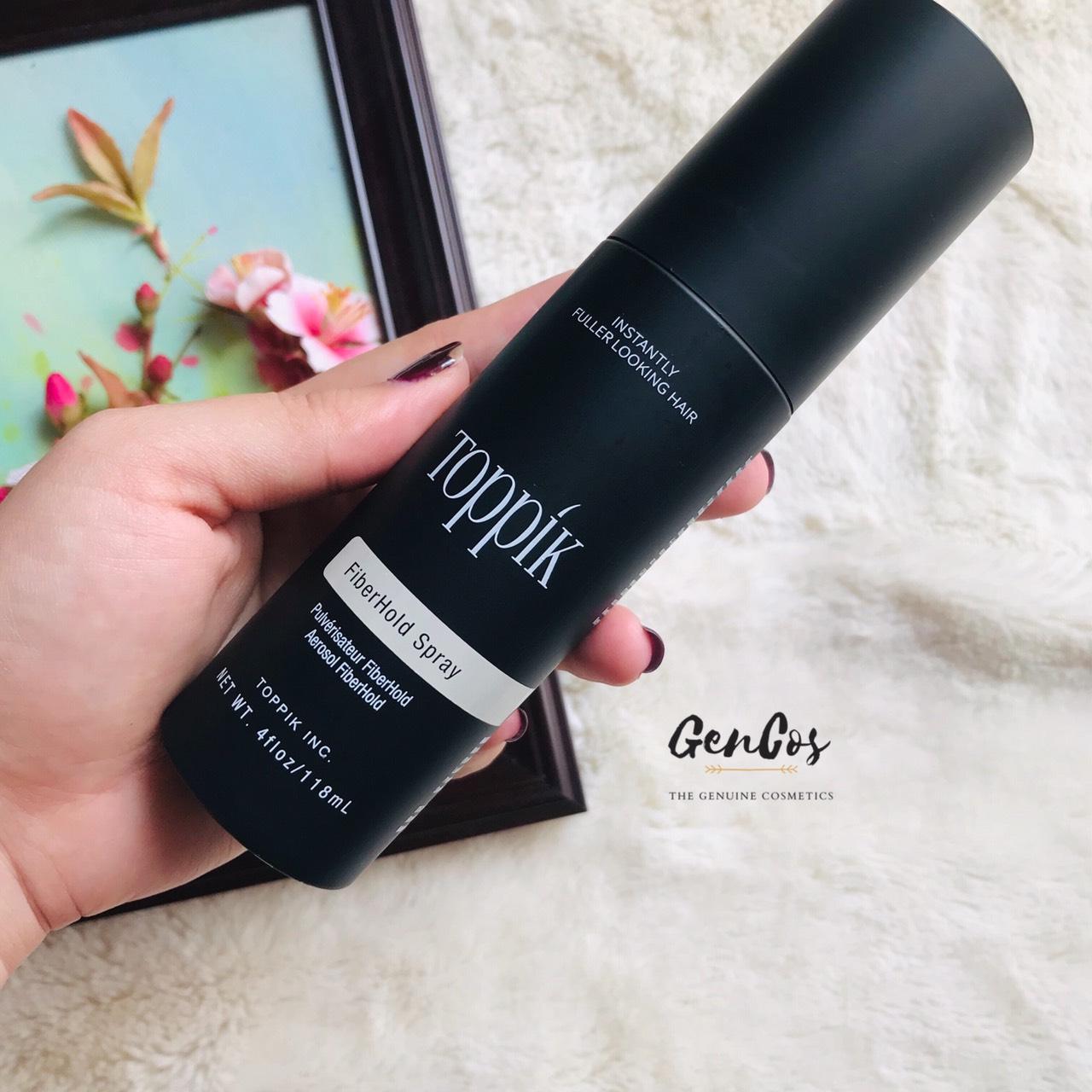 [HCM]CHAI KEO XỊT KHOÁ SỢI TÓC FIBERHOLD SPRAY TOPPIK 118ML