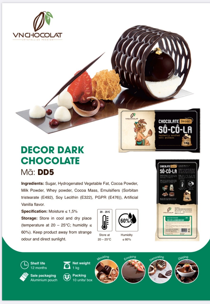 Decor Dark Chocolate thơm ngon