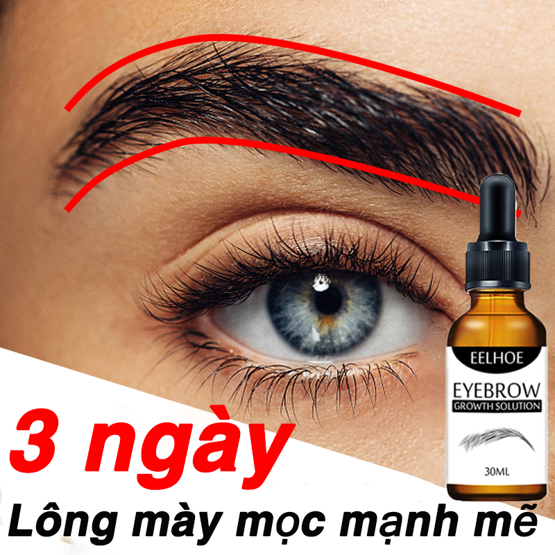Serum Làm Lông Mày Dày thuốc mọc chân mày Tinh Chất Mọc Lông Mày 30ML Tinh Dầu Lông Mi Lông Mày Dài Nhanh thuốc kích mọc chân mày Tăng Mật Độ Lông Mày
