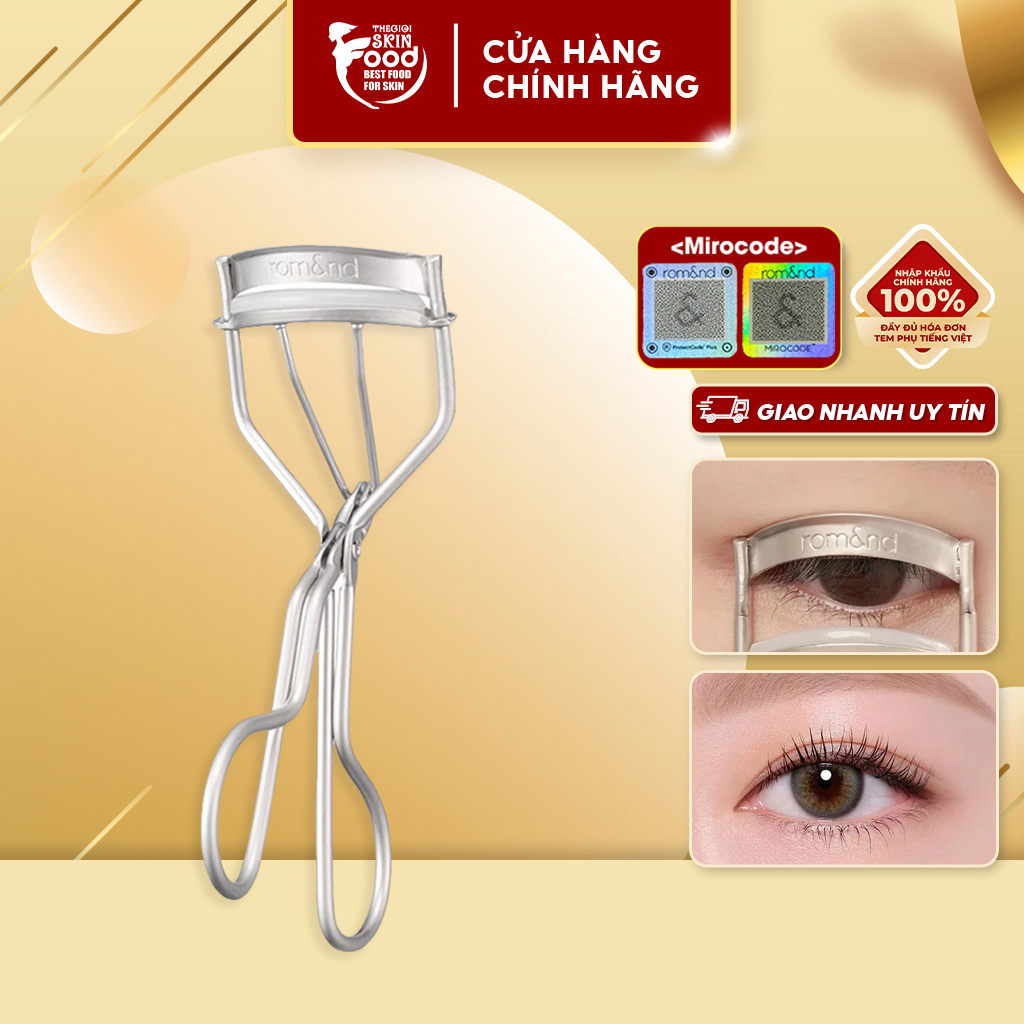 Bấm mi tạo mi siêu cong tự nhiên romand han all eyelash curler