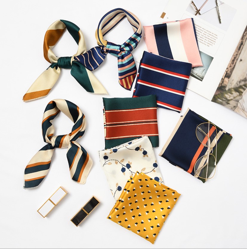 KHĂN LỤA VUÔNG 50 50x50CM TURBAN BANDANA THỜI TRANG HÀN QUỐC NHIỀU KIỂU DÁNG ĐẸP RẠNG NGỜI TĂNG THÊM ĐIỂM NHẤN VÀ QUYẾN RŨ CHO NÀNG