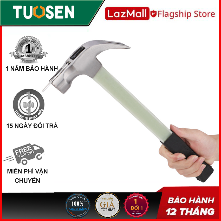 Búa đóng đinh chống trượt, Búa nhổ đinh, Búa đa năng Tuosen