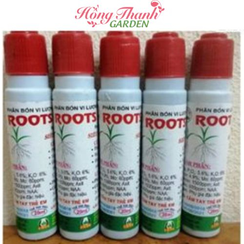 Siêu kích rễ cho cây con, cây mới trồng roots amin humic acid đậm đặc - roots new siêu ra rễ cực mạnh