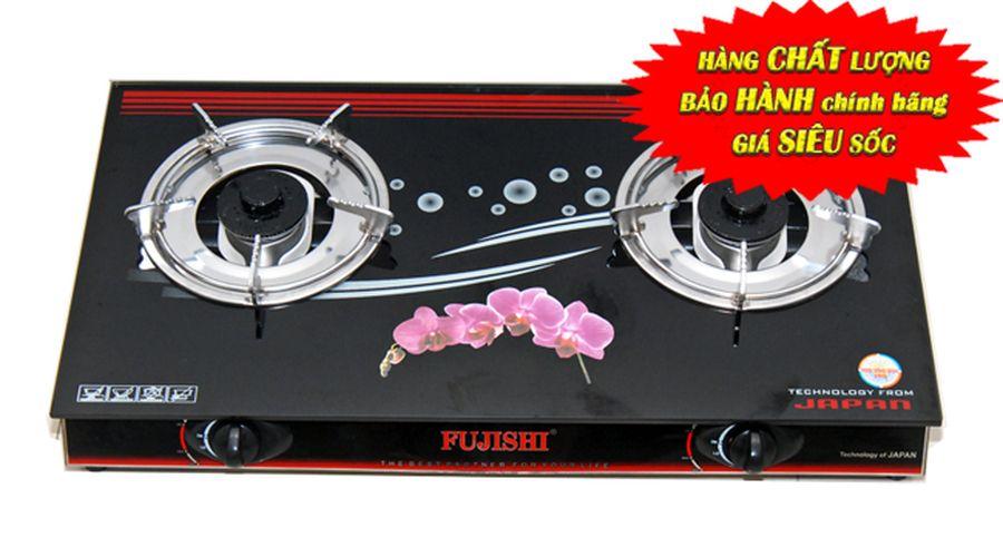 Bếp Ga Đôi Tiết Kiệm Gas Fujishi FR – N77 Bảo hành Chính Hãng 2 năm