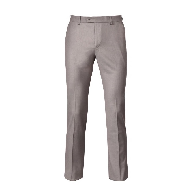 Quần âu nam Owen - QRT20524 dáng Regular fit cạp tăng đơ màu nâu