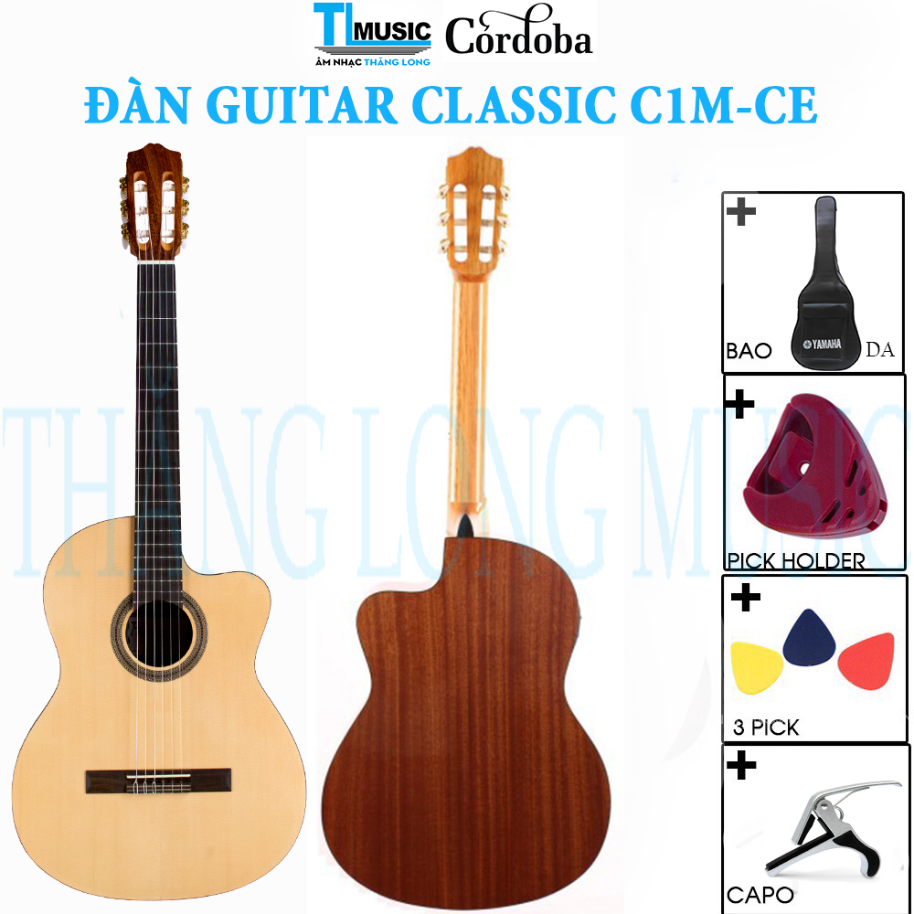 Đàn guitar classic Cordoba Protege C1M-CE Size 4/4(có EQ)