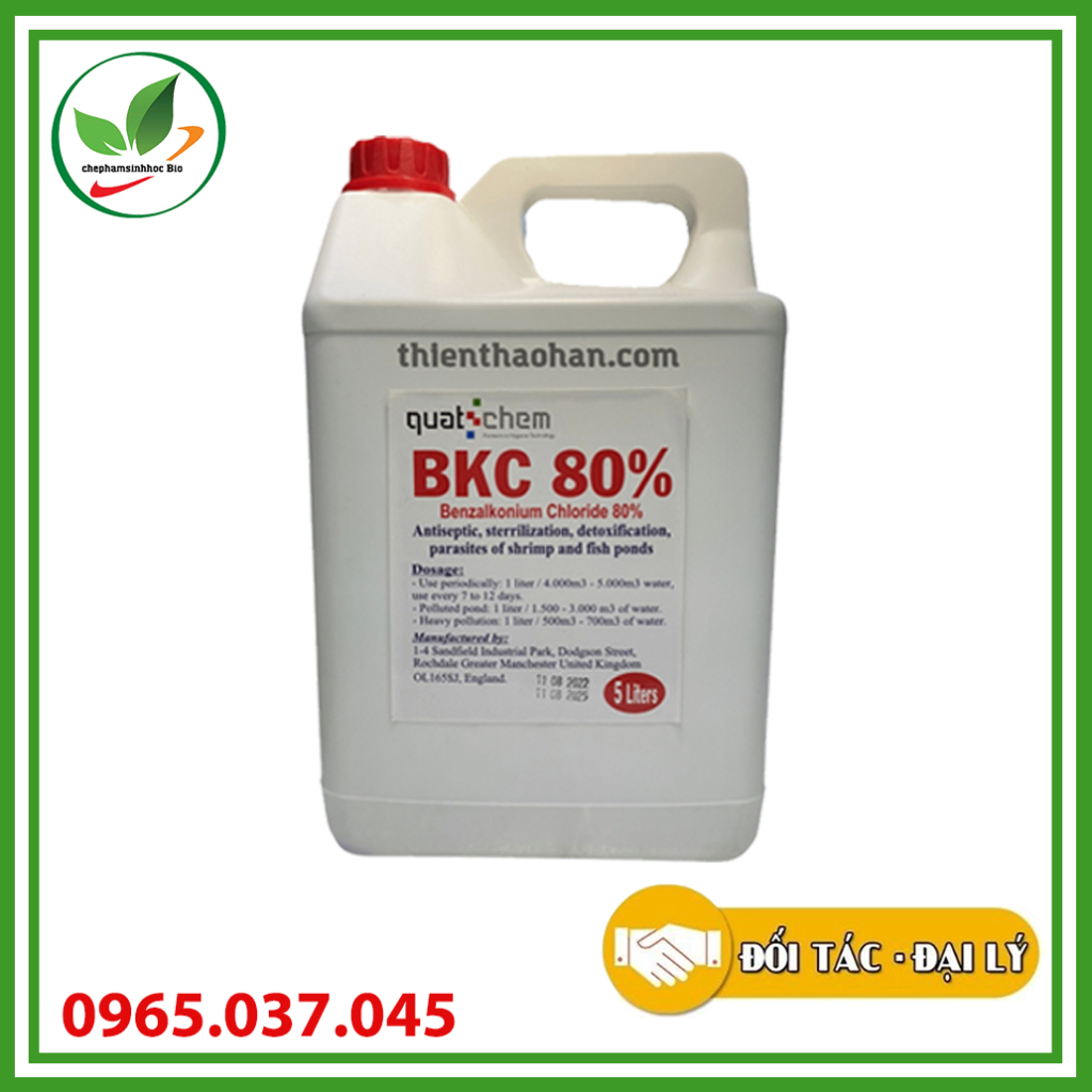 Bkc 80 tôm cá . can 5 lít