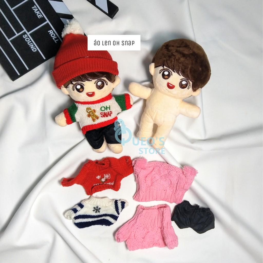 [HCM]Fullset doll quần áo mũ len BTS Jungkook siêu tiết kiệm