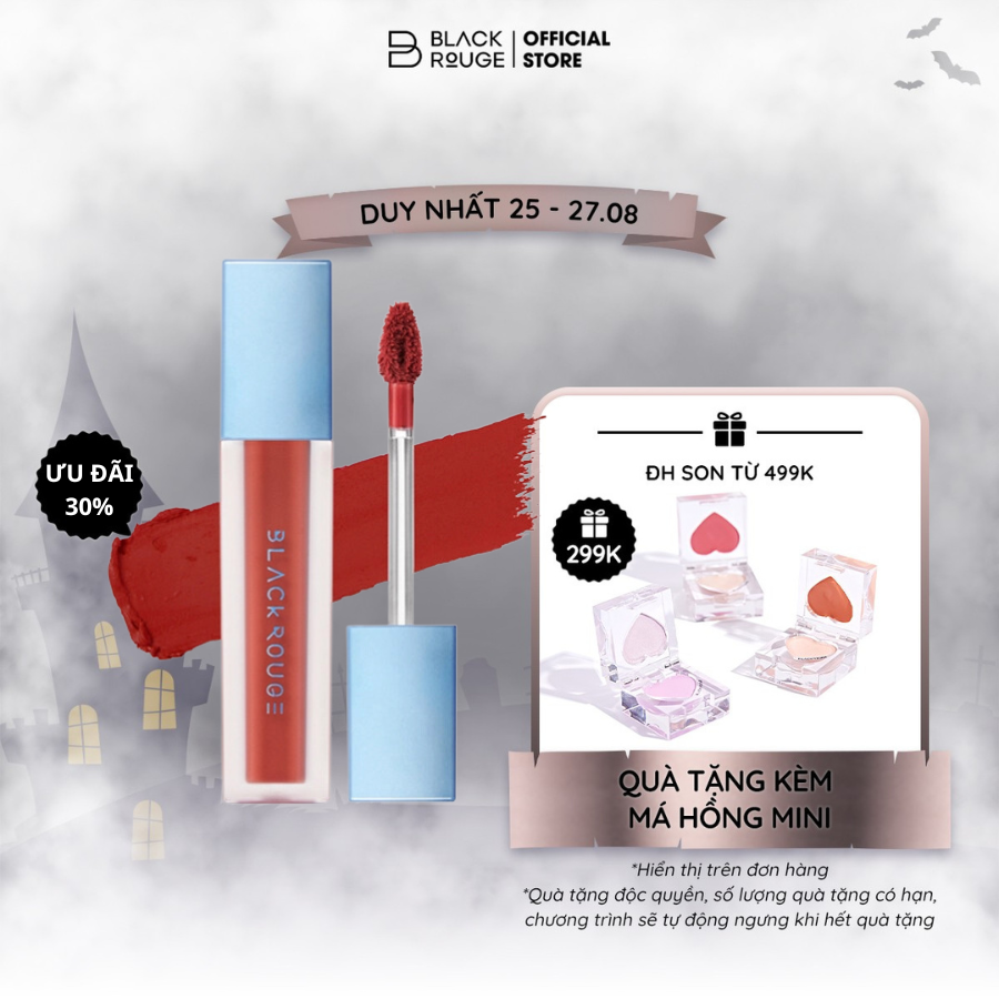 Son kem Black Rouge Air Fit Velvet Tint Ver 6 37.3g