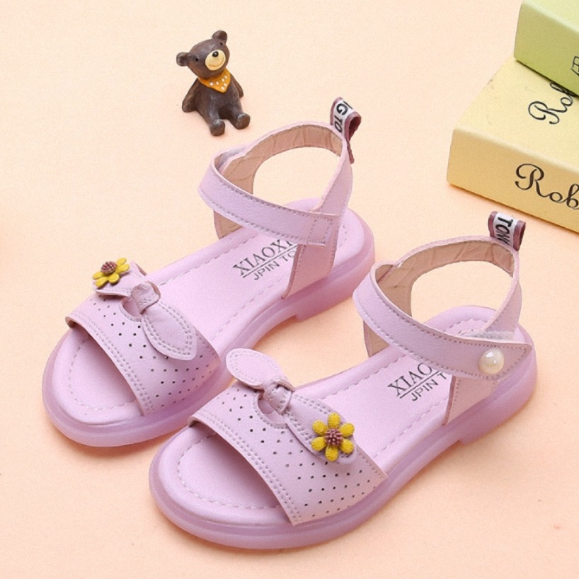 Dép sandal bé gái siêu nhẹ phong cách học sinh QN104