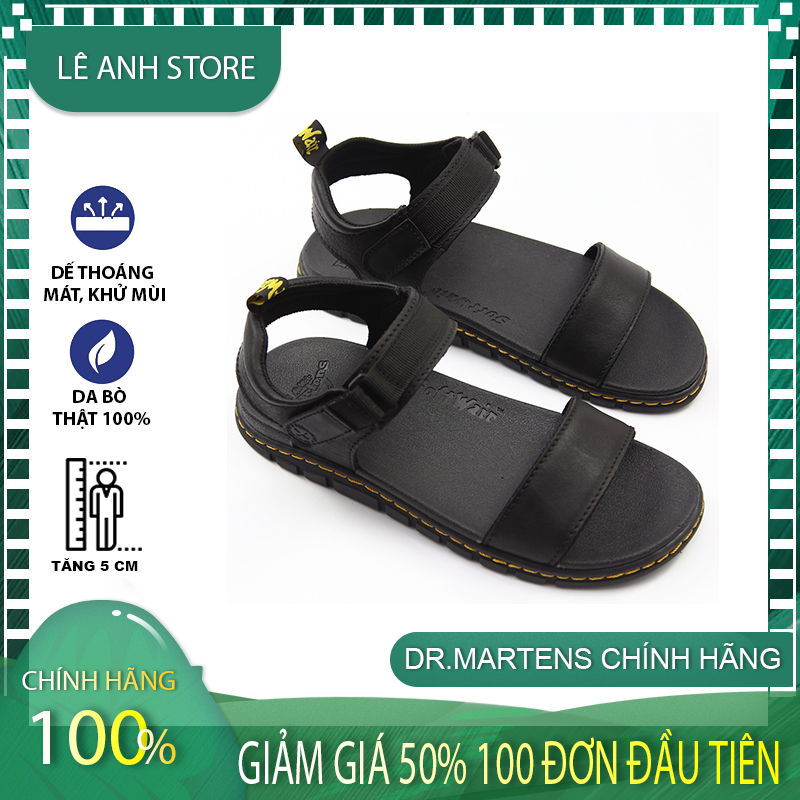 [ SALE 50% ] DÉP SANDAL DOCTOR 2021 [ FREE SHIP ] BẢO HÀNH 12 THÁNG,CHẤT LIỆU DA BÒ