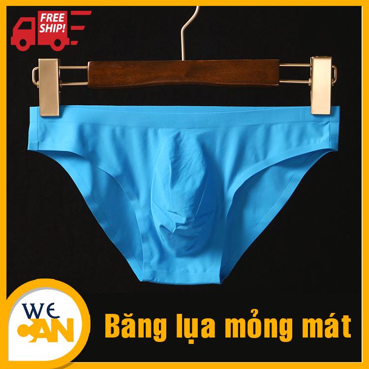 Combo 4 quần lót nam sịp nam đúc tàng hình thiết kế U lồi thoáng khí cao cấp