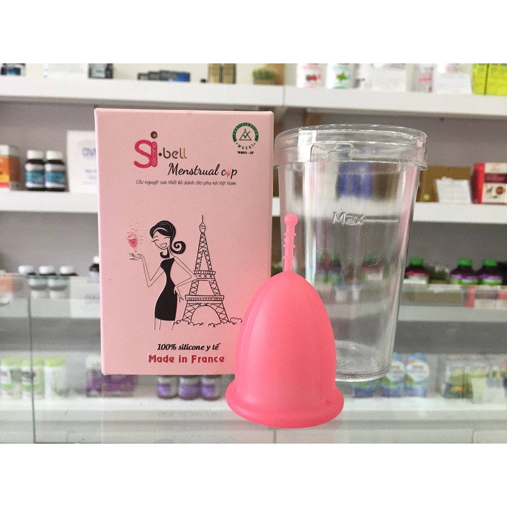 Cốc Nguyệt San Sibell Plus và NỘI ĐỊA Hàng Chuẩn Xịn Made In France Dễ Dùng Đạt Tiêu Chuẩn Fda Châu Âu Cho Mọi Đối Tợng