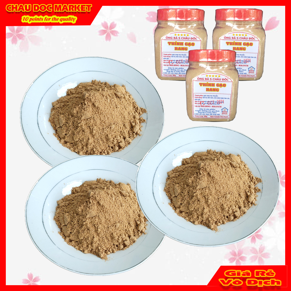 Thính gạo miền tây làm gỏi, làm mắm, làm nem và nhiều món ăn khác hủ 200gr