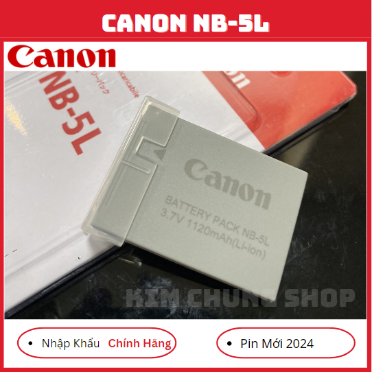 Pin Lithium Canon NB-5L