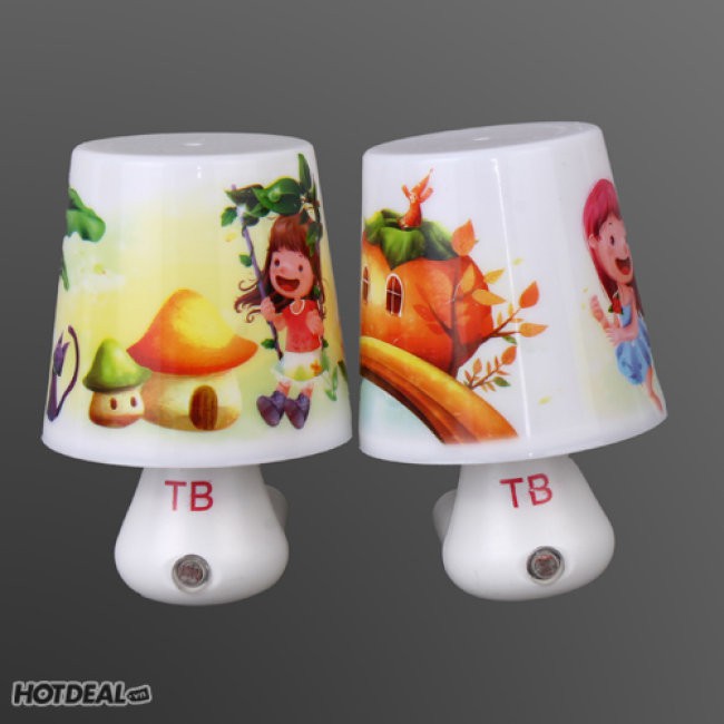 Đèn ngủ trang trí bóng led cảm ứng đèn tự động hình cốc ngộ nghĩnh