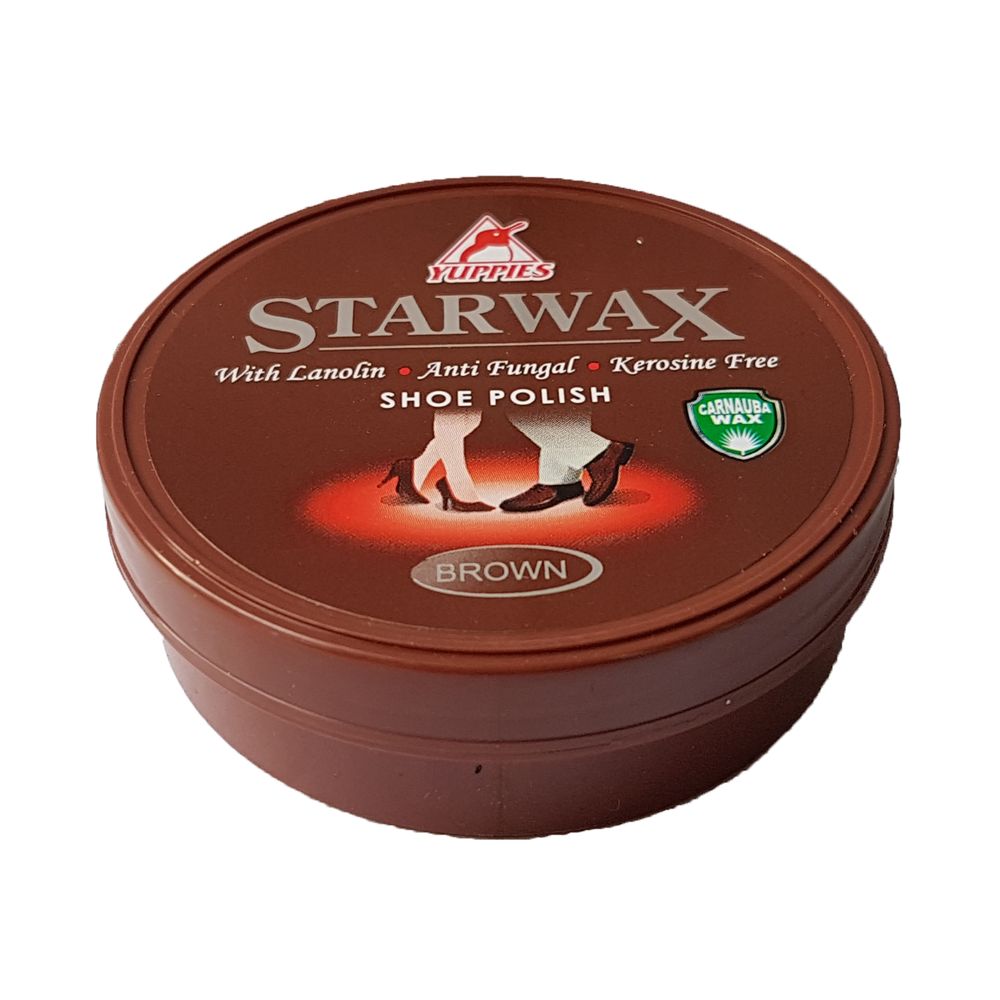 Xi đánh giày nâu YUPPIES Star Wax Shoe Polish 48ml - Brown