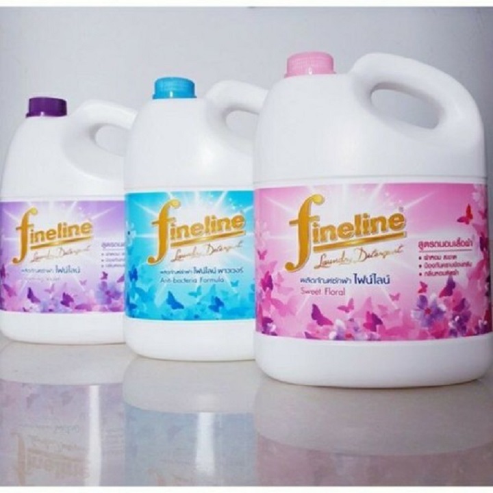 Nước giặt thái lan finelline 3000ml hàng cao cấp-hương hoa