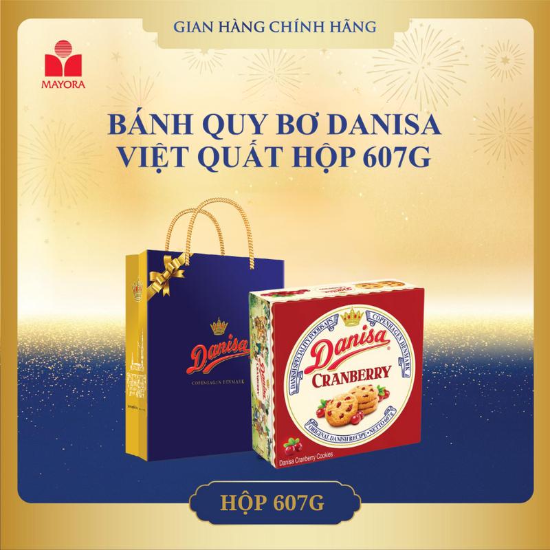 Bánh Quy Bơ Danisa Việt Quất Hộp 607G