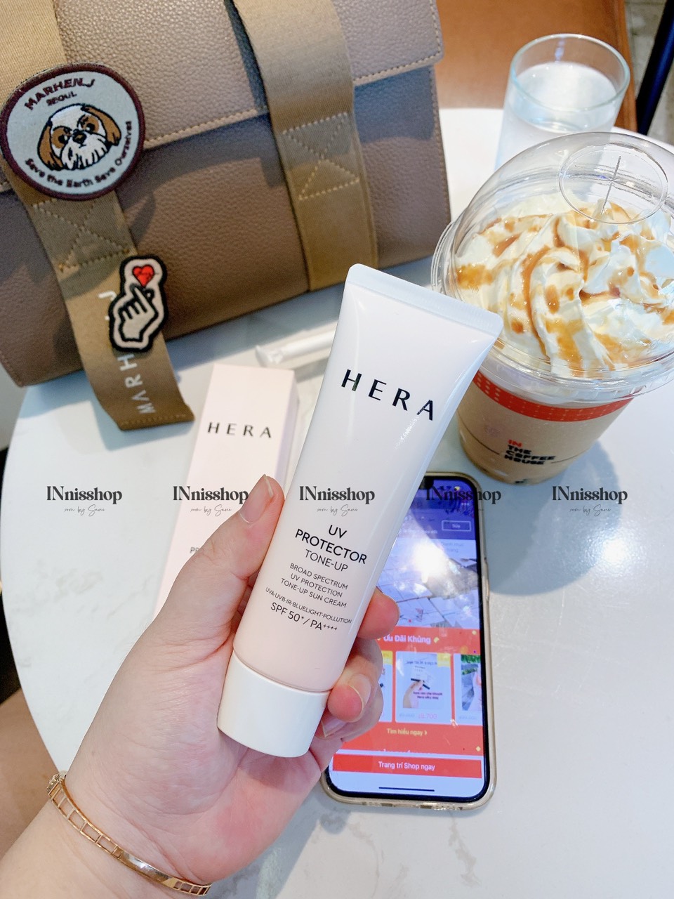 Kem chống nắng nâng tone HERA UV Protector Tone Up SPF50+ PA++++