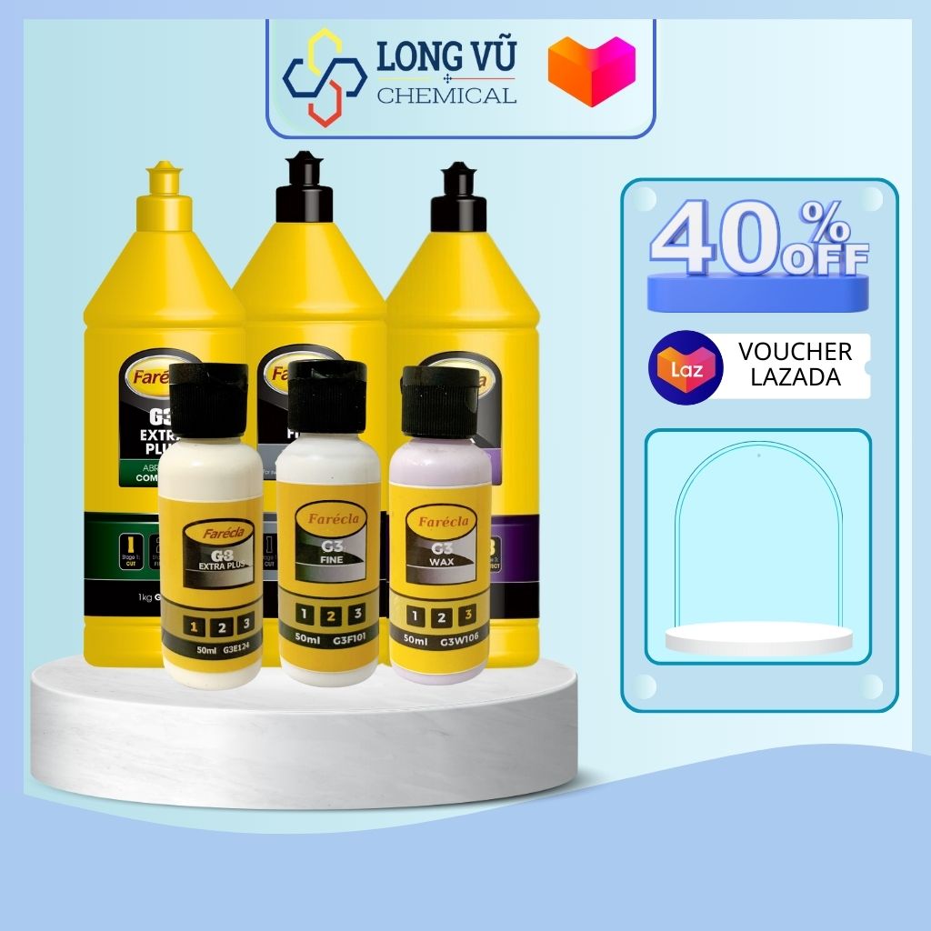 Sáp đánh bóng Epoxy Resin Farecla mini 80g