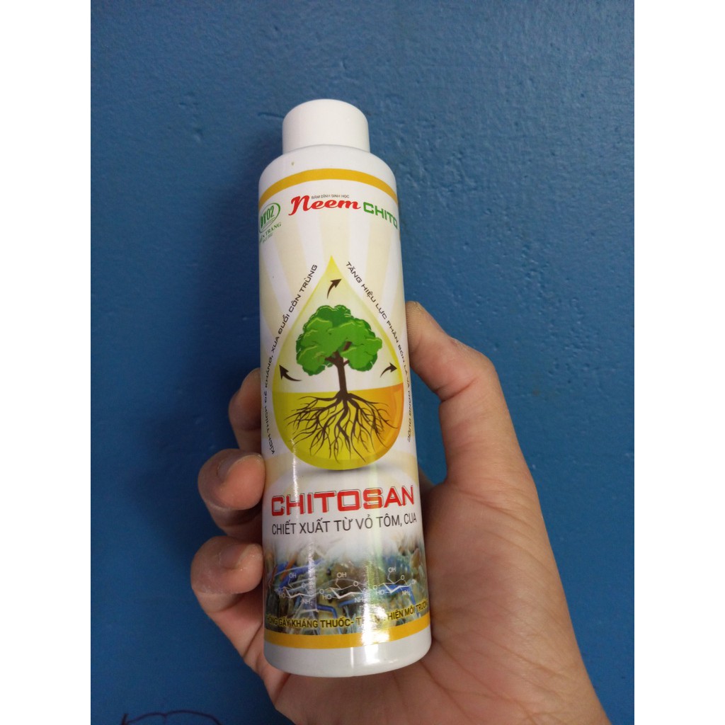 Bám dính Neem-CHITO- (kết hợp tinh dầu neem + chiết suất chitosan)150ML-phòng trừ nhện đỏ, rầy, bọ trĩ, rệp sáp, sâu.45k