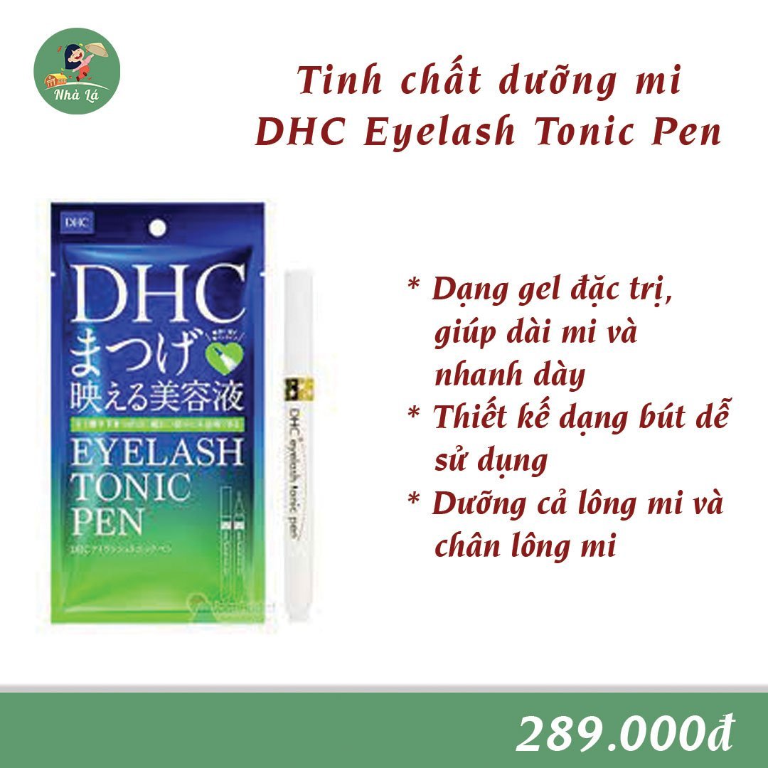 Serum dưỡng mi dhc eyelash tonic brown