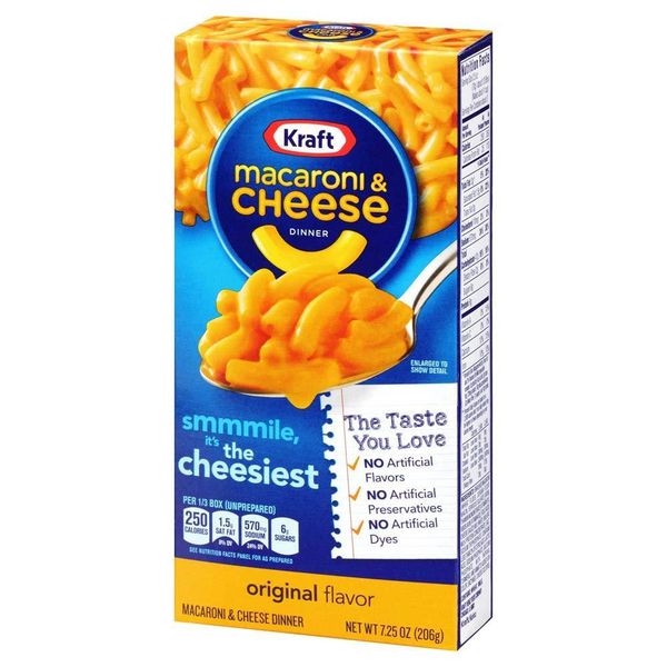 Nui phô mai kraft 206gr