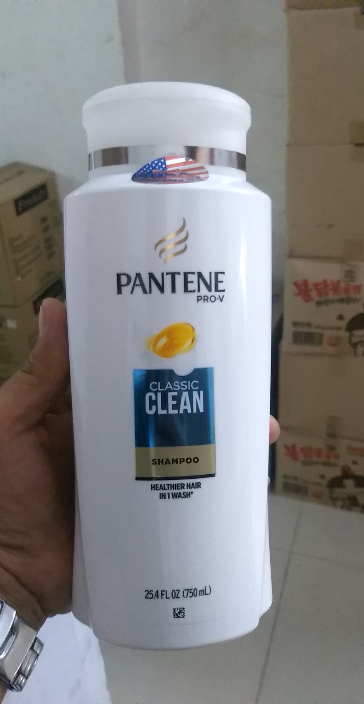 Pantene Dầu gội Pantene Pro-V Classic Clean 750ml nhập khẩu Mỹ
