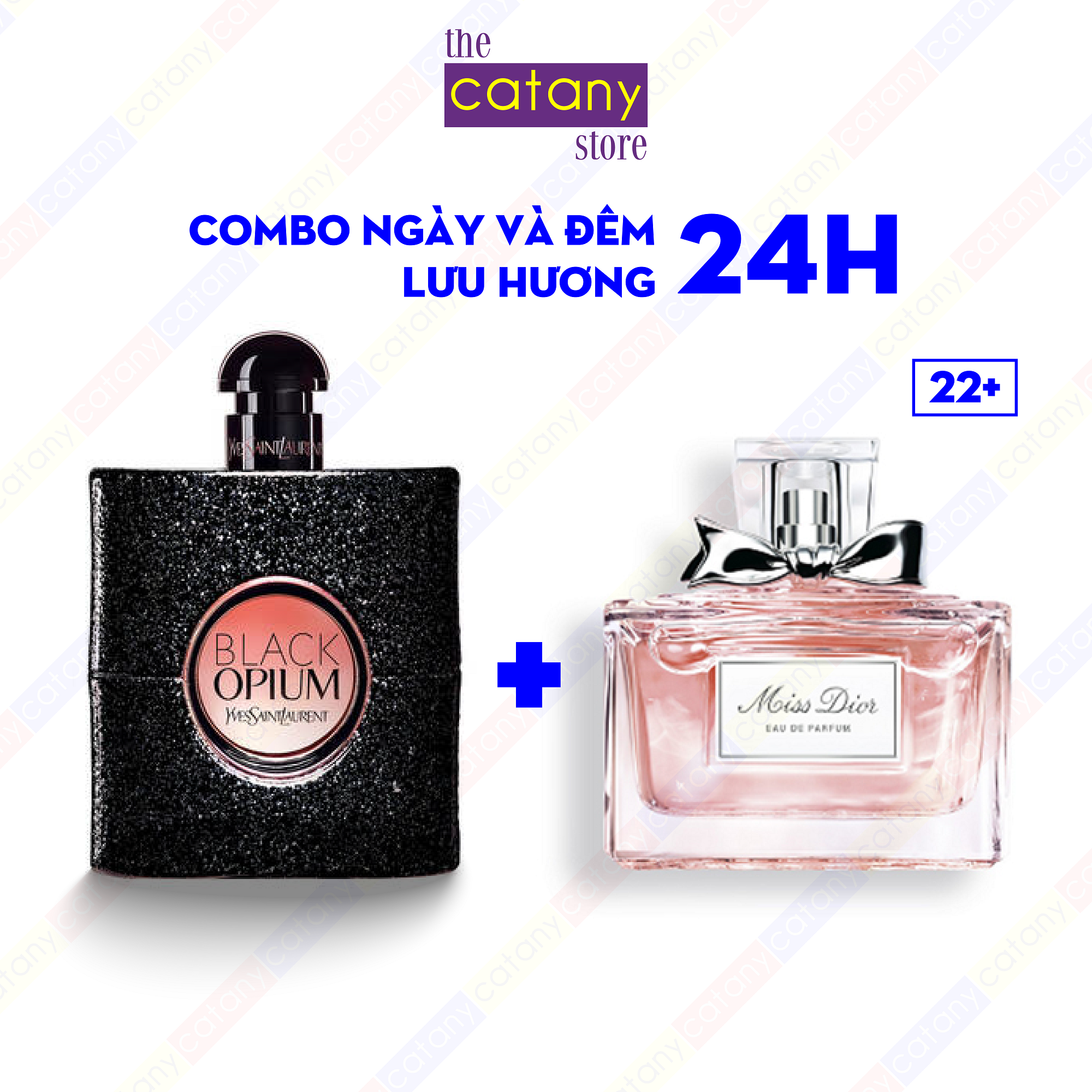 Combo 2 chai nước hoa nữ mini hàng chiết tinh dầu nhiều lưu hương 24h