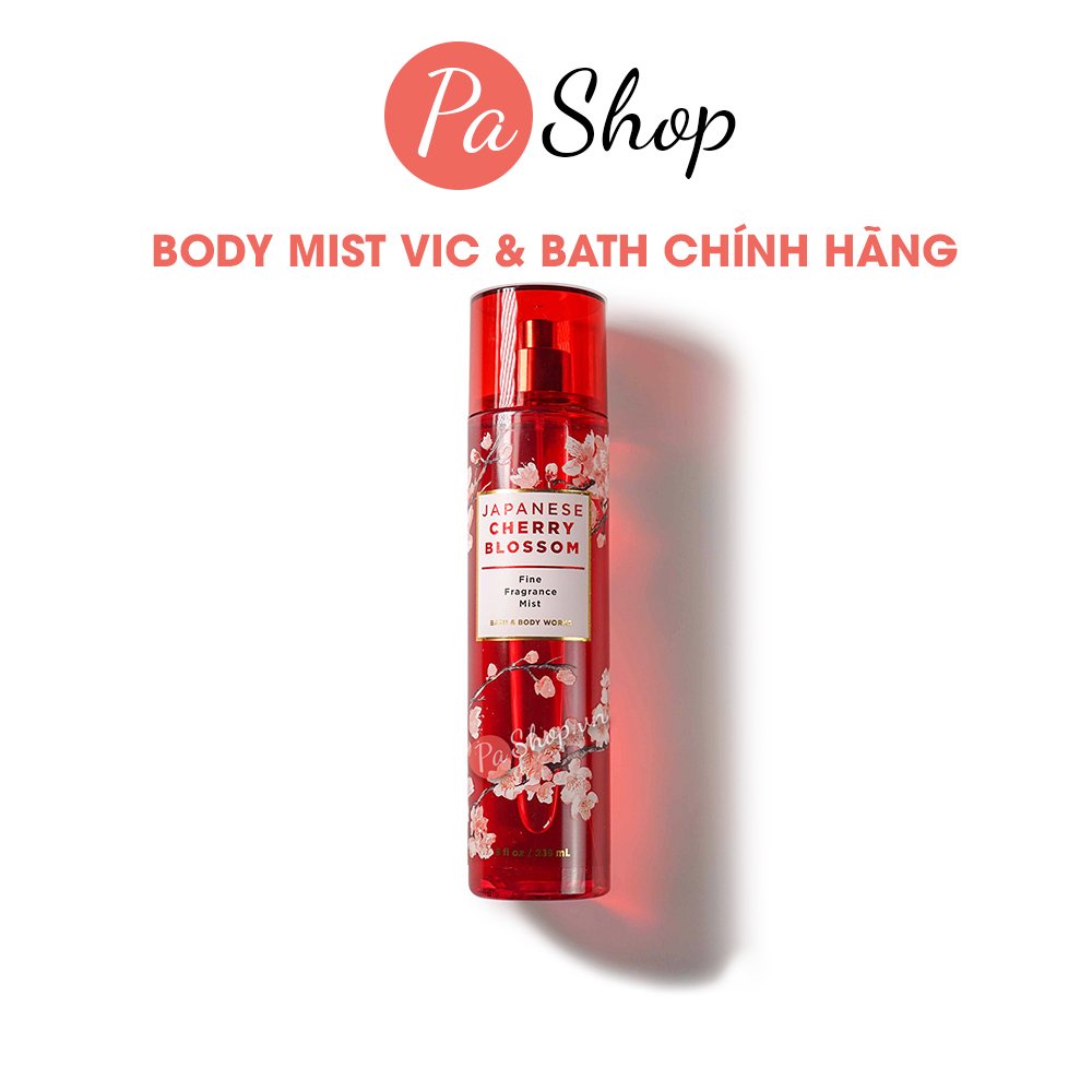 Body mist Japanese Cherry Blossom xịt thơm toàn thân