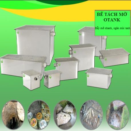 Bể Tách mỡ 20lit inox 304 chuẩn