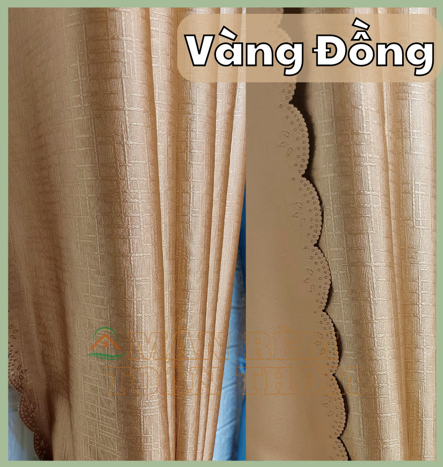 Rèm cửa sổ chống nắng , rèm cửa chất liệu vải gấm, vải trang trí decor phòng