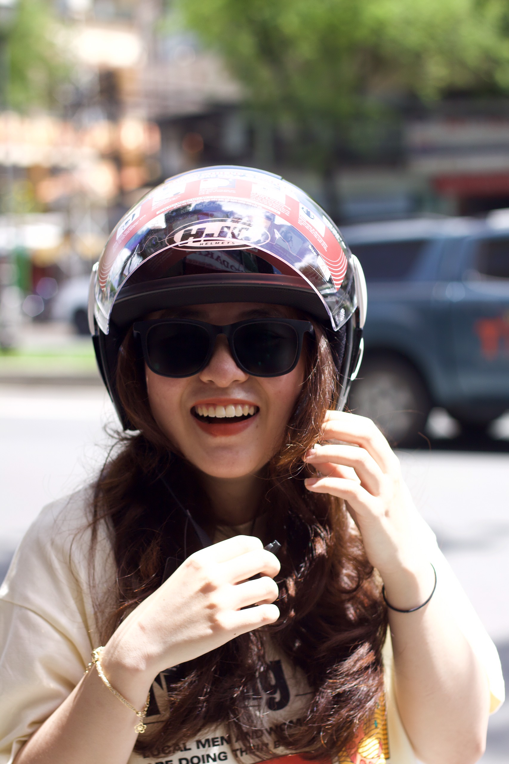 [Motoworld Phân Phối] Nón Bảo Hiểm 3/4 HJC VO-20 City Sporty