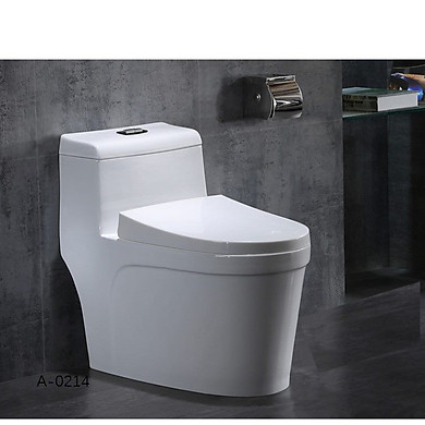 [HCM]Bồn Cầu 1 Khối T02 Sứ Nano Tuyết Cao Cấp, Công Nghệ Xả Xoáy Mới, Bảo Hành Sứ 10 Năm,Bộ Xã Phụ Kiện 3 Năm Hàng Chính Hãng