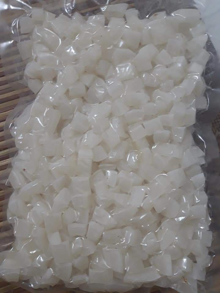 Dừa viên sấy Dẻo nguyên chất không đường ăn kiêng Keto/Das/Lowcarb 85K/0,5 kg