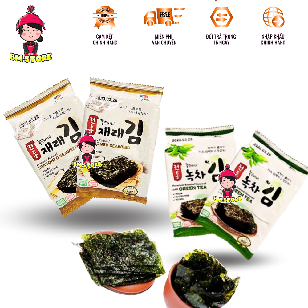 SIÊU TIẾT KIỆM - Rong biển ăn liền,Hỗ trợ giảm cân, Ăn chay,Ăn kiêng,Thơm ngon bổ dưỡng,tiện lợi