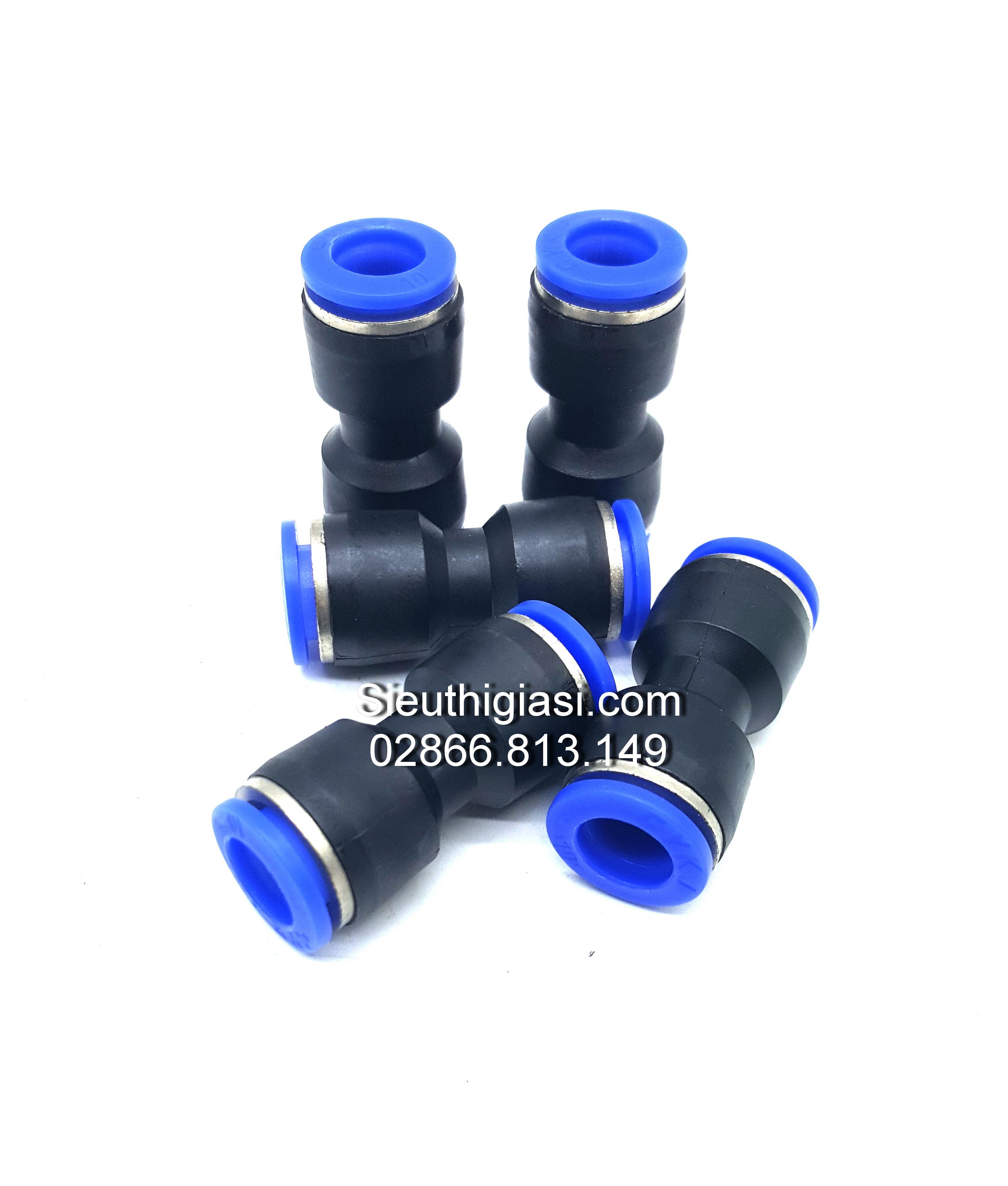 [HCM]BỘ 5 KHỚP NỐI NHANH NHỰA ỐNG 6LY PU6