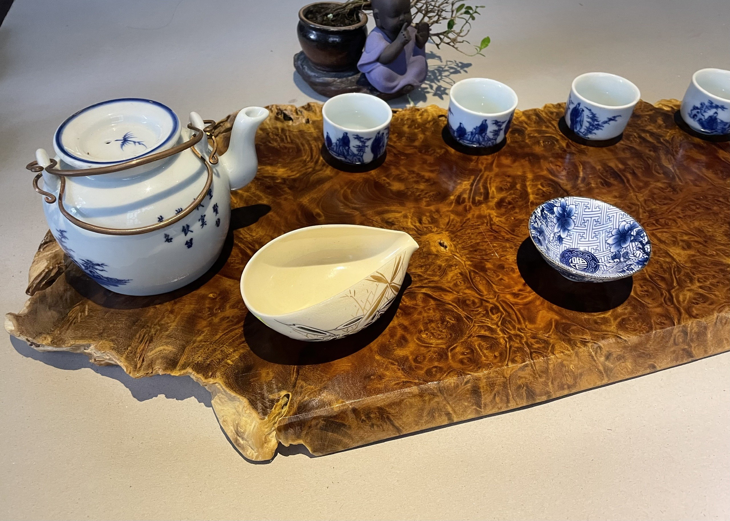 Khay Trà Gỗ Nu Nghiến