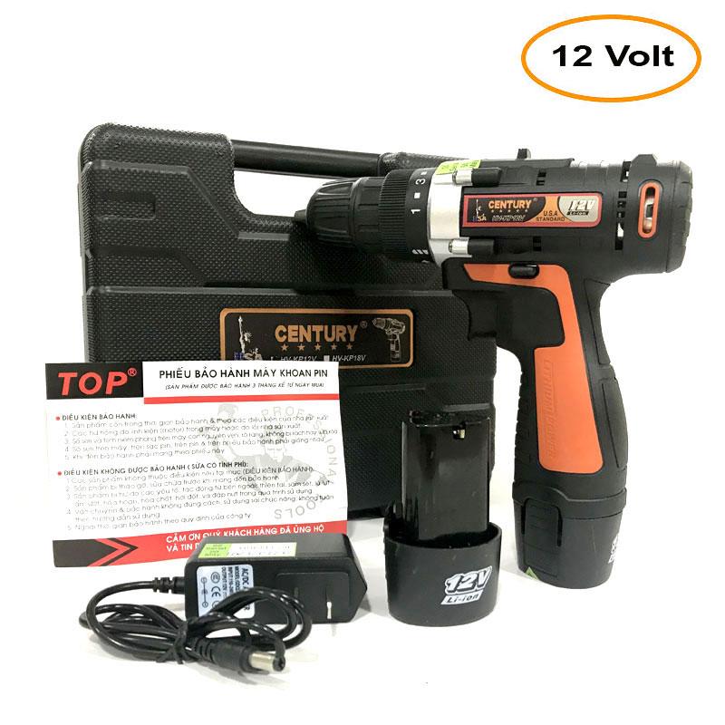 Máy khoan sạc pin 12v century - hv-kp12v