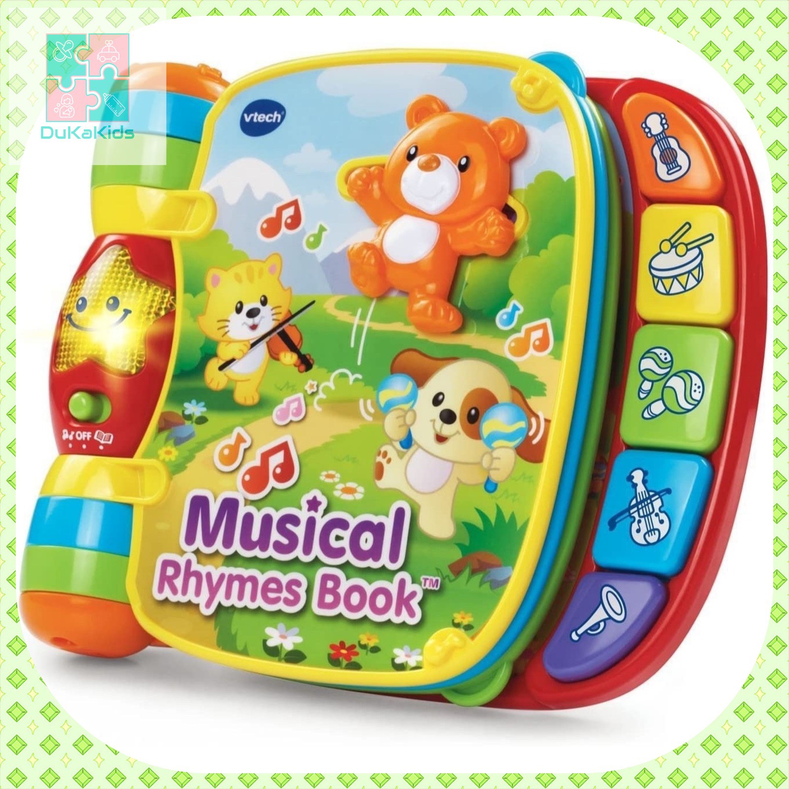 Đồ chơi Sách Nhạc VTech có hai chế độ vừa học vừa chơi cho bé từ 6-36 tháng tuổi