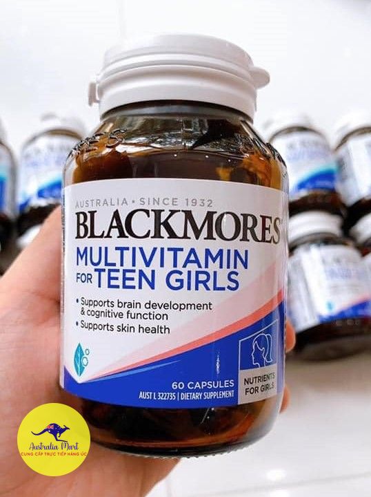 kem lót VIT AMIN TỔNG HỢP BLACK MORES MULTI VI TAMIN FOR TEEN GIRLS HỘP 60